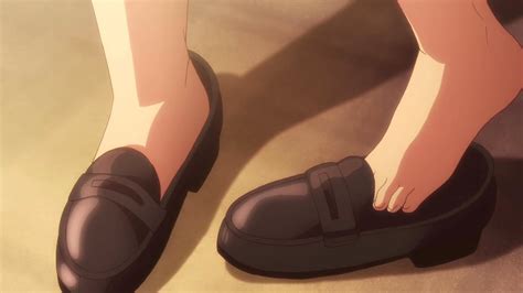 best anime shoes|anime girl shoes off.